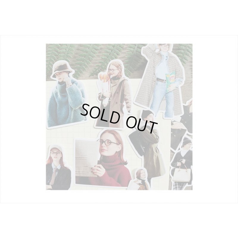 画像5: ベストショット＊女の子＊人物シール＊20枚＊海外製