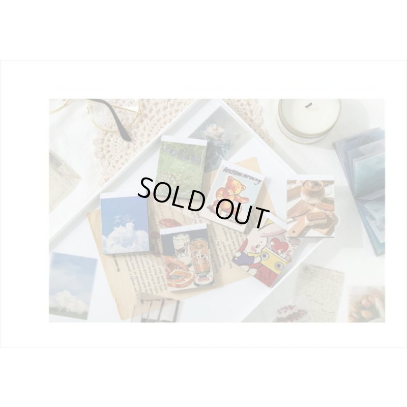 画像9: ミニトレペ♪レトロアニマル＊柄違い100枚＊ 海外製