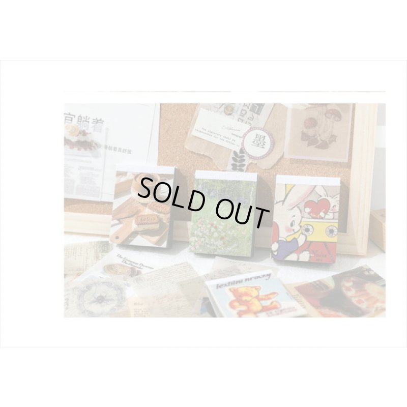 画像7: ミニトレペ♪レトロアニマル＊柄違い100枚＊ 海外製