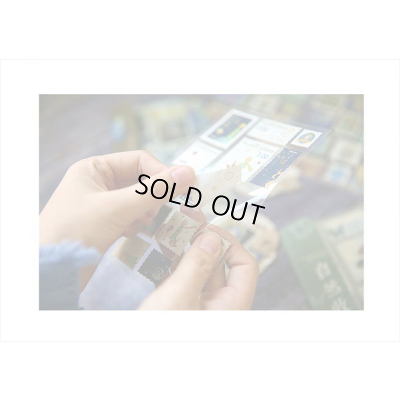 画像9: 金箔＊切手型シール＊絵画風＊2シート＊海外製