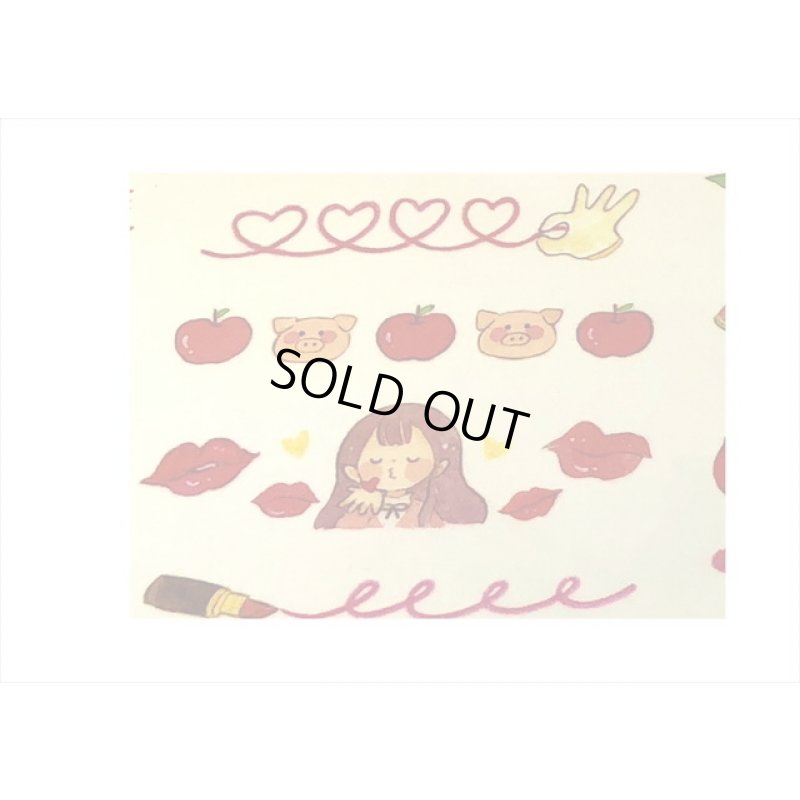 画像3: Molinta＊レッド・ラッキー＊和紙シール＊アニマル💓モリンタ＊海外製