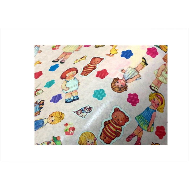 画像5: 純白紙＊着せ替え人形＊コラージュペーパー＊オリジナル