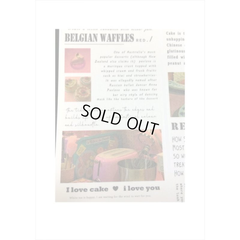 画像3: トレペがマステになった♪ピンク＊レトロケーキ＊はく離式＊海外マステ　クリックポスト不可