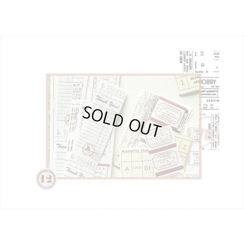 画像10: ボンボヤージュ＊クラフト封筒入り＊ペーパーセット＊50枚＊海外製