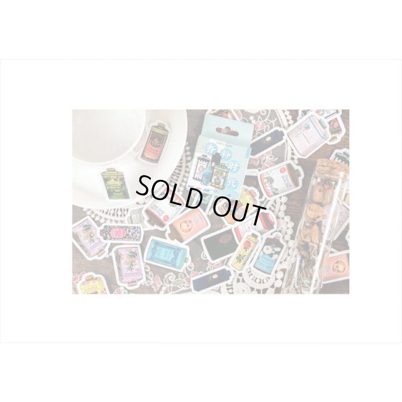 画像4: パフュームボトル＊フレークシール＊46枚＊箱入り＊海外製