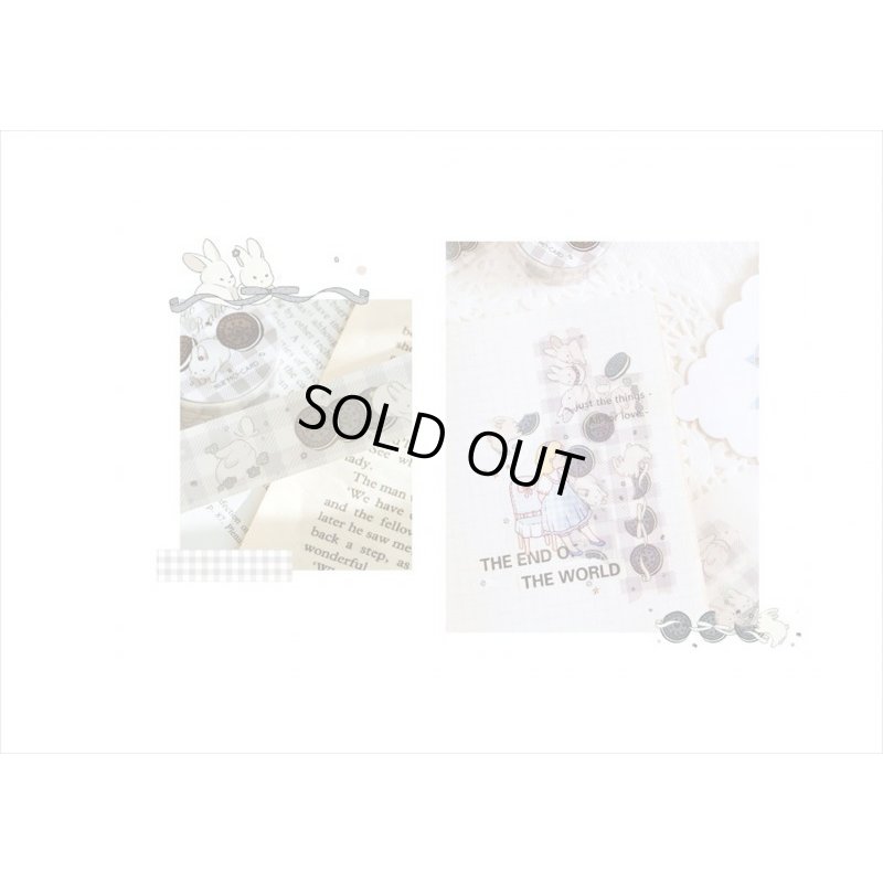 画像13: 可愛い　アニマル　６巻セット　海外マステ