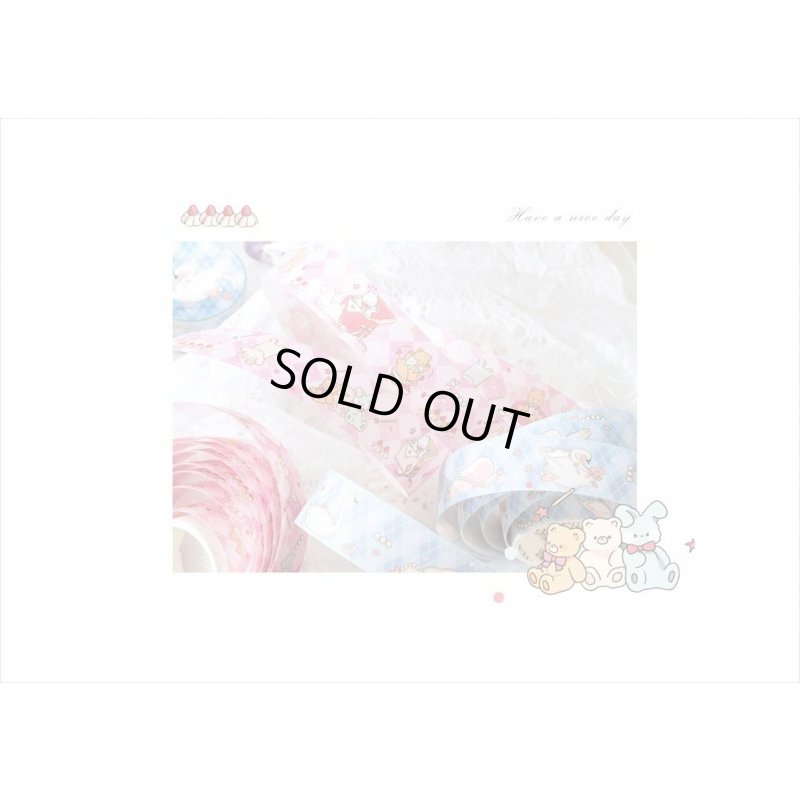 画像7: 可愛い　アニマル　６巻セット　海外マステ