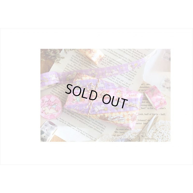 画像15: 可愛い　アニマル　６巻セット　海外マステ