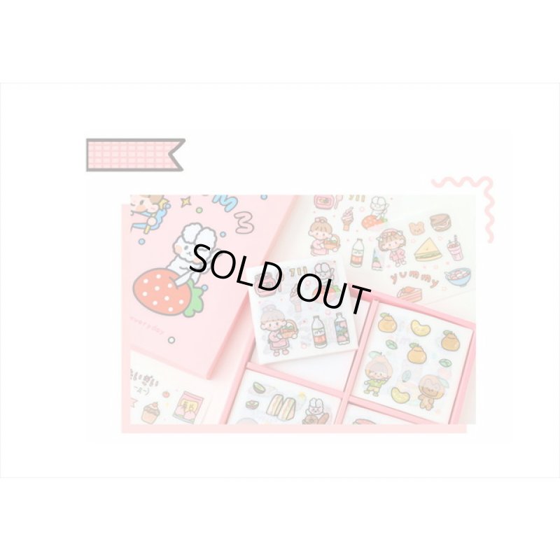 画像7: ピンクの宝箱💓ダイカット和紙シール＊100シート❕❕海外製