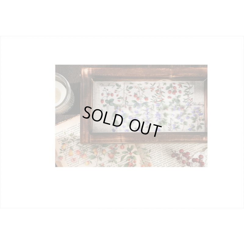 画像11: 3種の果物＊苺＆桃＆ブルーベリー＊防水＊透明シール＊海外製