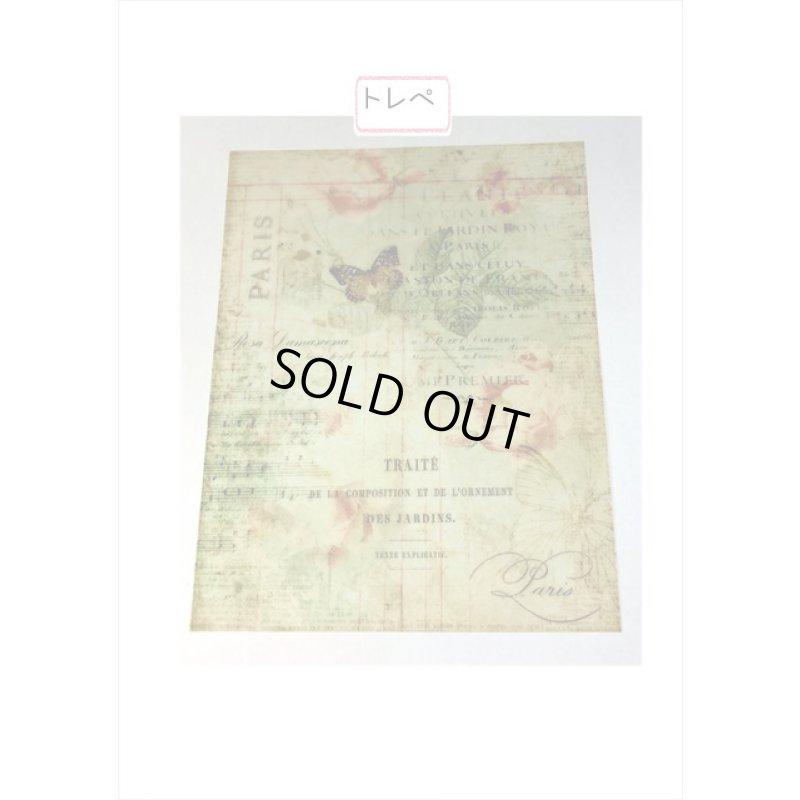 画像9: トレペ入りペーパーセット＊ヴィクトリア風＊柄違い8枚＊海外製