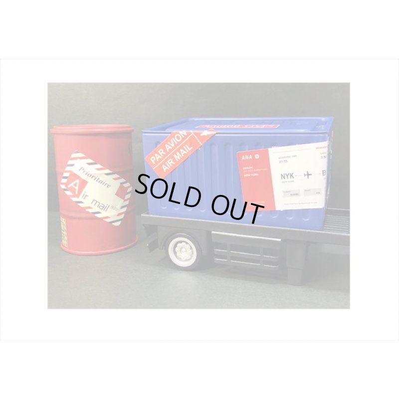 画像8: トラベルステッカー＊ブルーの航空券＊防水＊光沢シール＊海外製