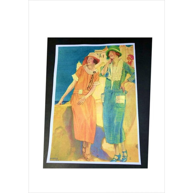 画像3: 美しい女性＊柄違いコラージュペーパー＊8枚セット＊オリジナル