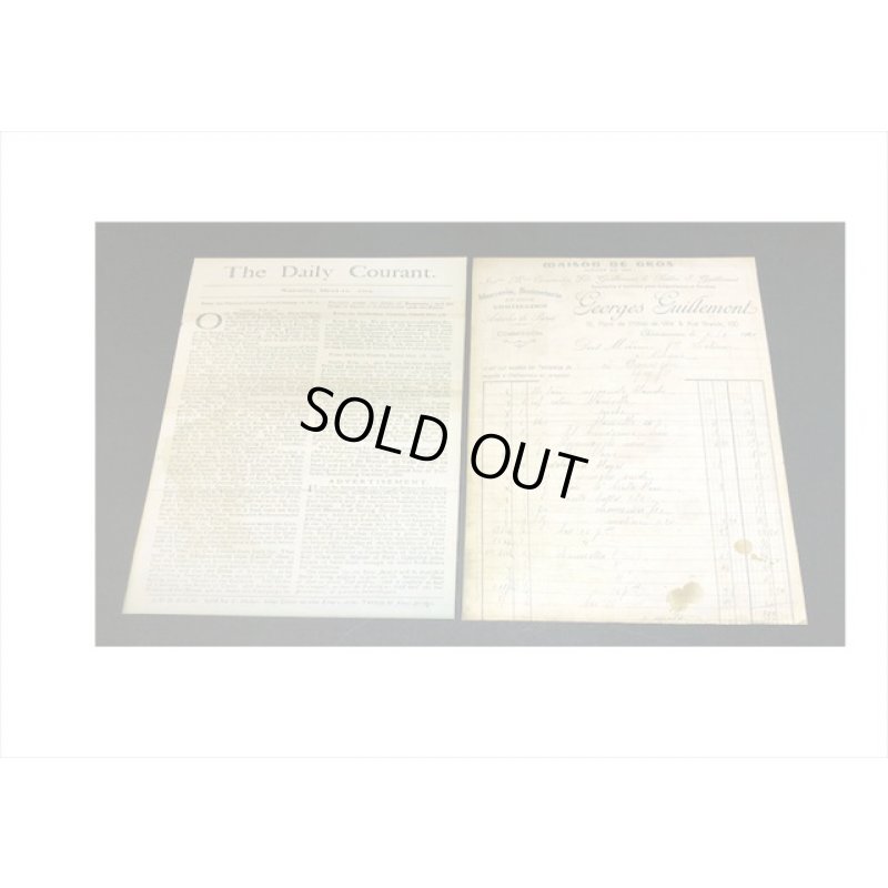 画像4: トレペ入りペーパーセット＊メニュー表＊柄違い8枚＊海外製