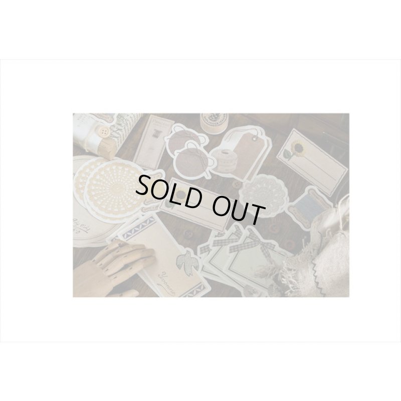 画像7: 封筒入り♪刺繍・ソーイング＊ダイカットペーパーセット＊30枚＊海外製