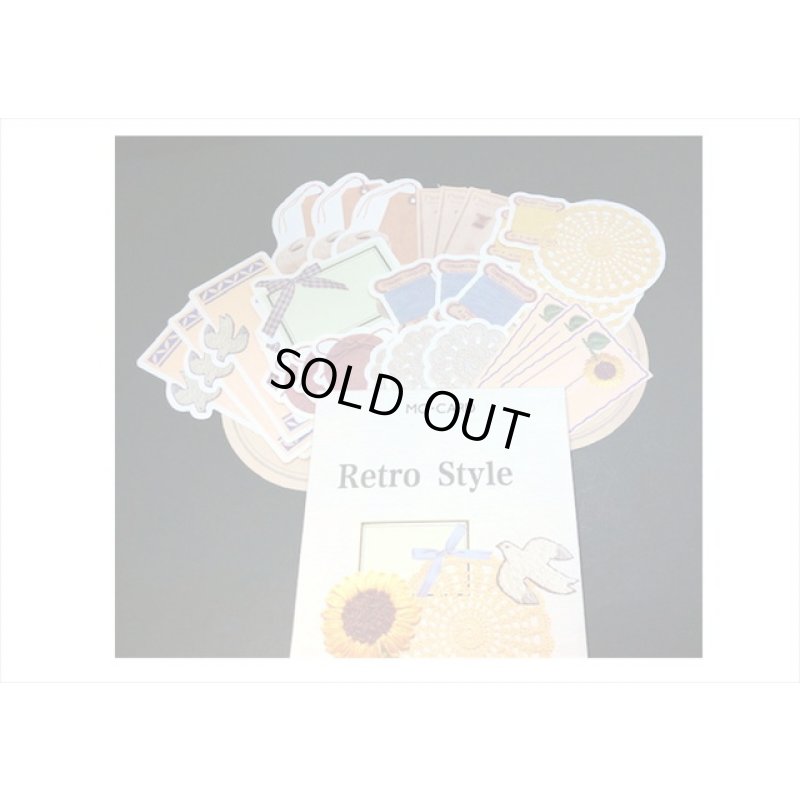 画像3: 封筒入り♪刺繍・ソーイング＊ダイカットペーパーセット＊30枚＊海外製