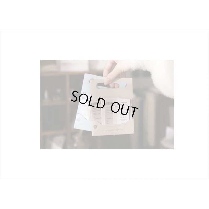 画像9: バッグ式♪Life・ブルー＊ミシン目入り＊トレペも入ったペーパーセット＊20シート＊海外製