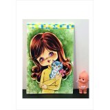 ねこガール🐱メモ帳＊ハート型シール特典付き＊アニマルガール💓オリジナル