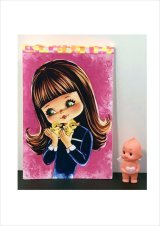 ひよこガール🐣メモ帳＊ハート型シール特典付き＊アニマルガール💓オリジナル