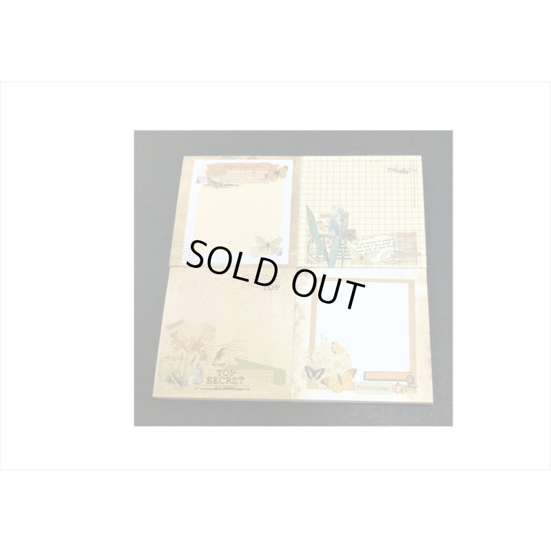 画像5: 使えない(≧∇≦)ブロックメモ＊バタフライ＊蝶々＊400枚!!＊海外製　クリックポスト不可