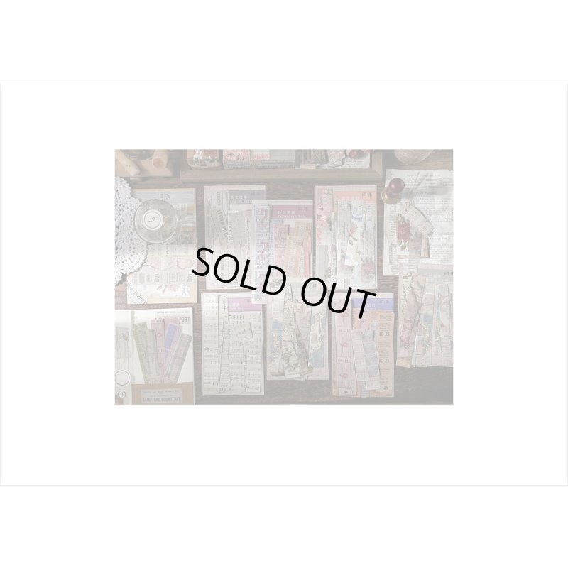 画像13: 縦長シール＊チケット＊30枚入り＊海外製