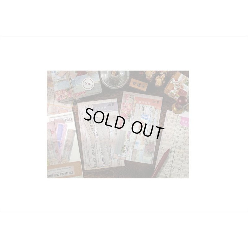 画像10: 縦長シール＊チケット＊30枚入り＊海外製