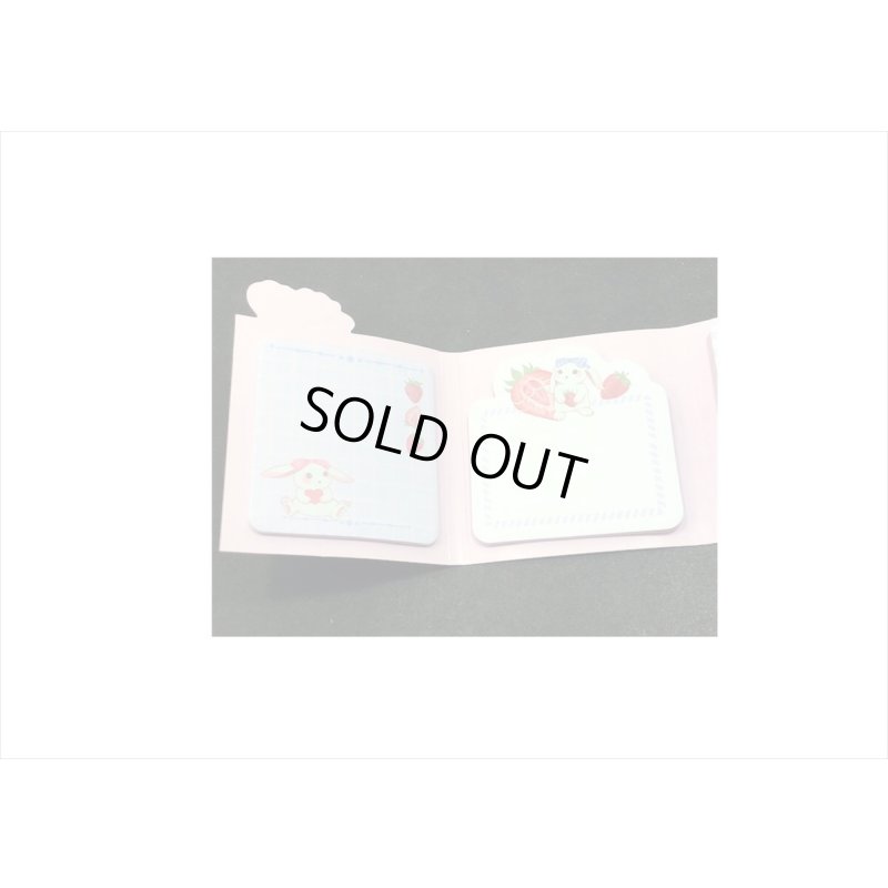 画像3: パタパタ付箋🍓苺だらけ🍓ピンク＊6種類＊120枚＊海外製