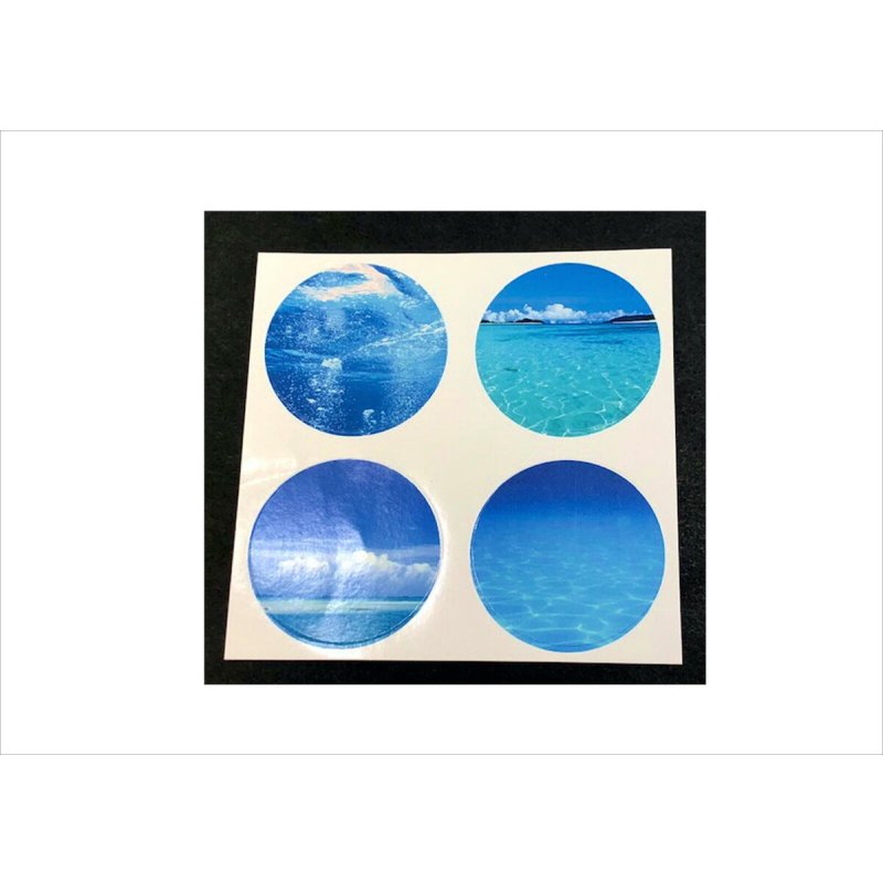 画像8: 海が好き💓ミルクキャップ型＊光沢シール＊オリジナル