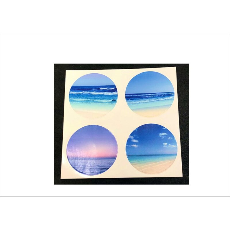 画像6: 海が好き💓ミルクキャップ型＊光沢シール＊オリジナル