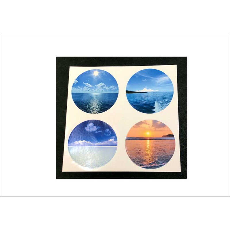 画像5: 海が好き💓ミルクキャップ型＊光沢シール＊オリジナル