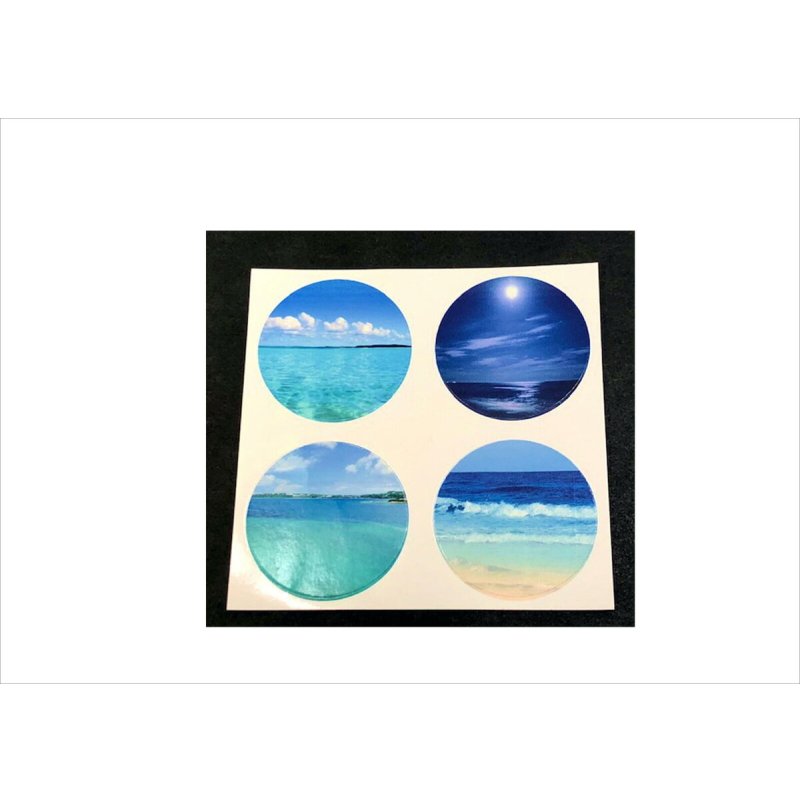 画像7: 海が好き💓ミルクキャップ型＊光沢シール＊オリジナル