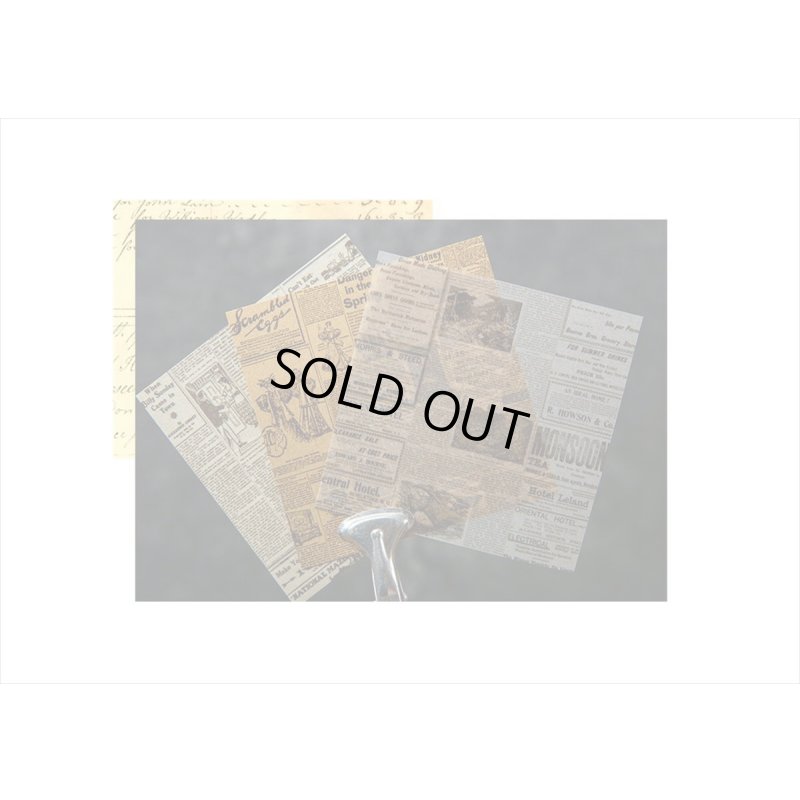 画像14: 3種の折り紙＊古い手紙＊トレペ入り＊ペーパーセット＊60枚＊海外製