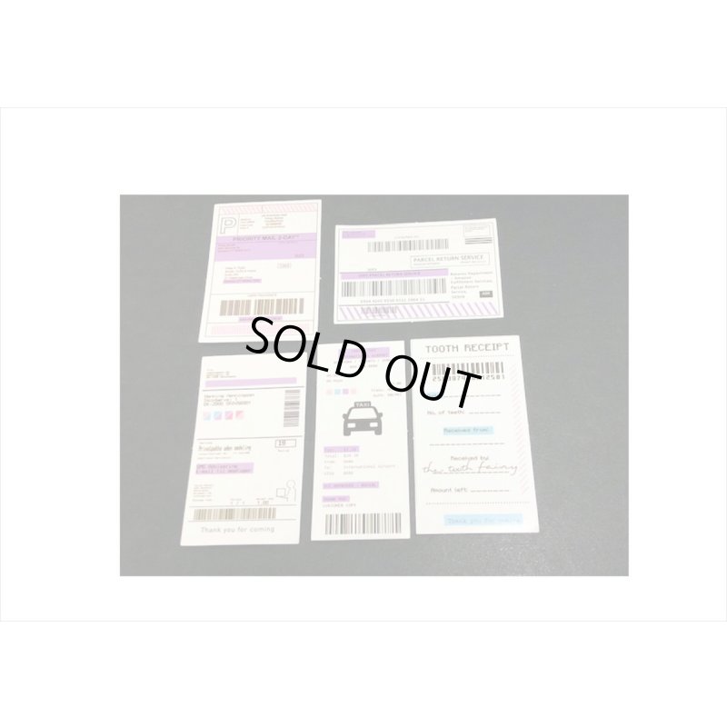 画像4: 2種のデコステッカー＊パープル＊光沢＆PET＊40枚＊海外製