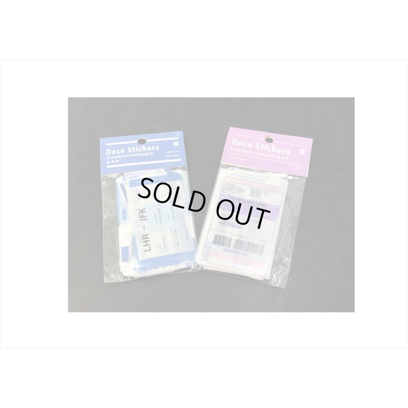画像11: 2種のデコステッカー＊パープル＊光沢＆PET＊40枚＊海外製