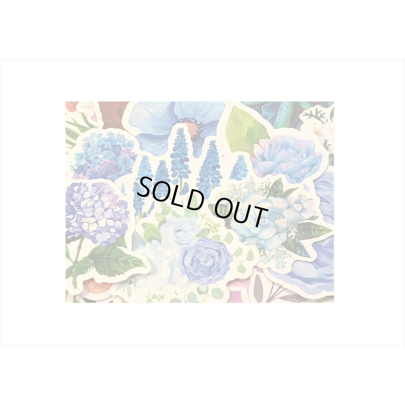 画像4: 100枚💓柄違い＊植物🌸🍃大きめダイカットステッカー＊海外製