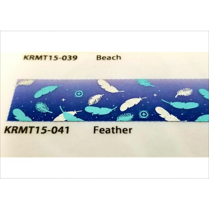 画像3: Feather ★キラキラマスキングテープ★ ワールドクラフト