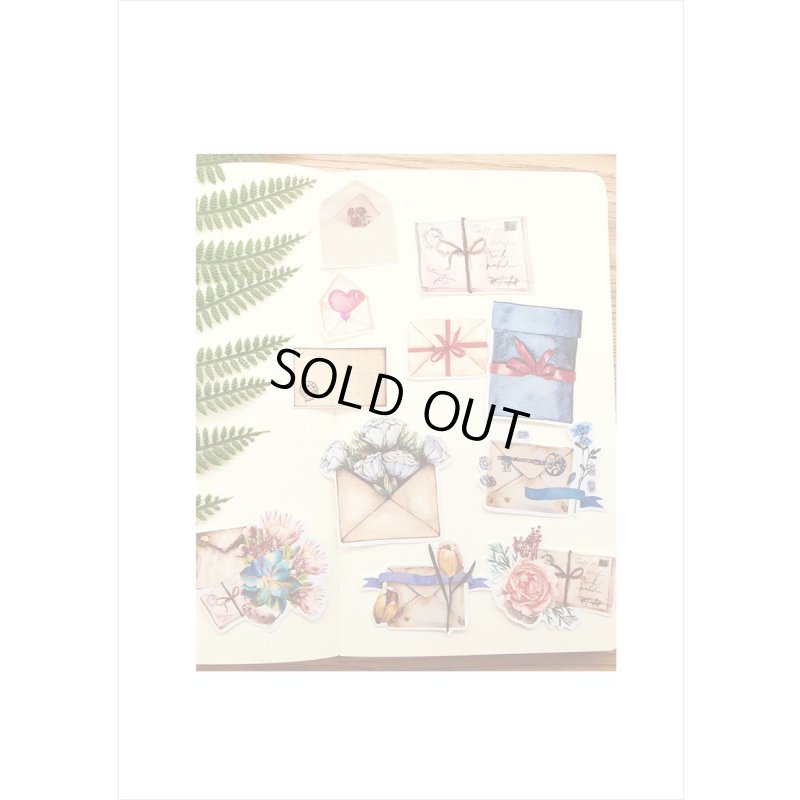 画像5: フラワーレター🌸防水シール＊21枚＊海外製