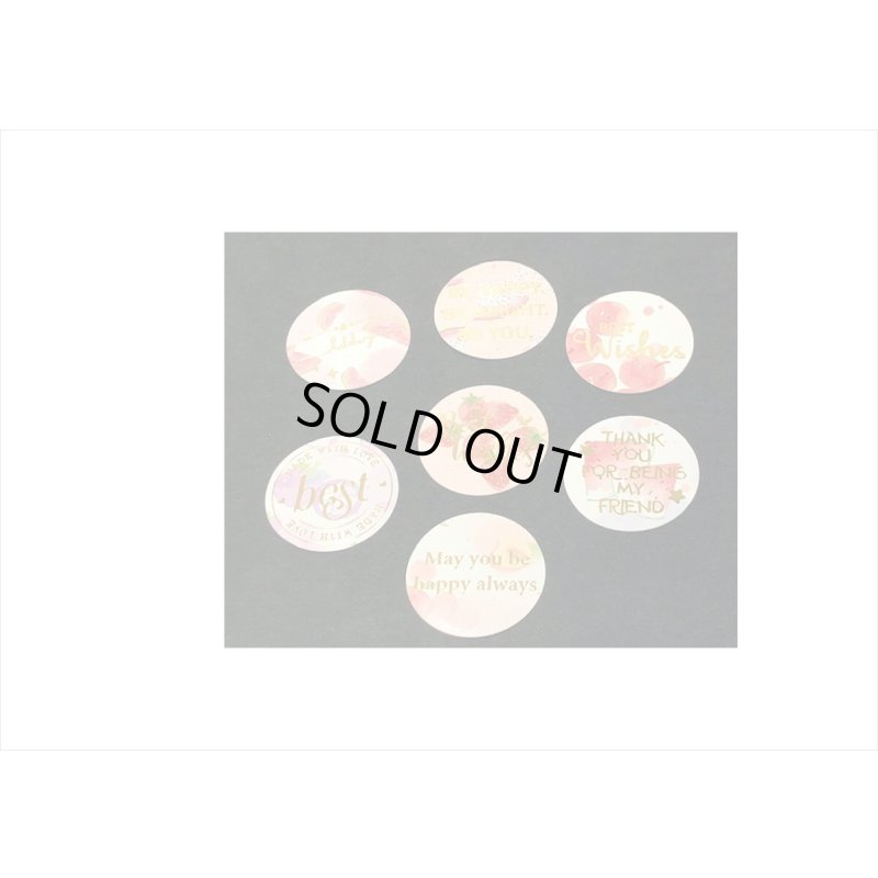 画像4: ミルクキャップ型＊いちご＊きらきらメッセージ＊46枚＊箱入り＊海外製