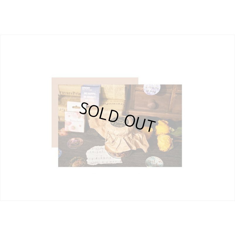 画像8: ミルクキャップ型＊ラブリーデイ＊きらきらメッセージ＊46枚＊箱入り＊海外製