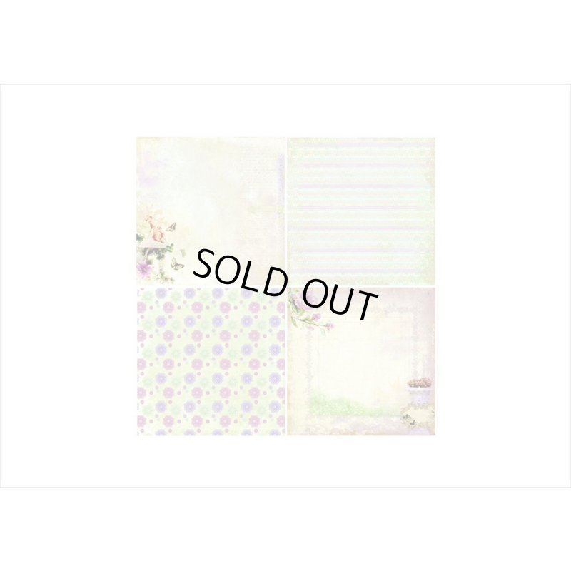 画像3: 紙モノ好きにはたまらない＊Alice＊パターンペーパー＊24枚＊海外製