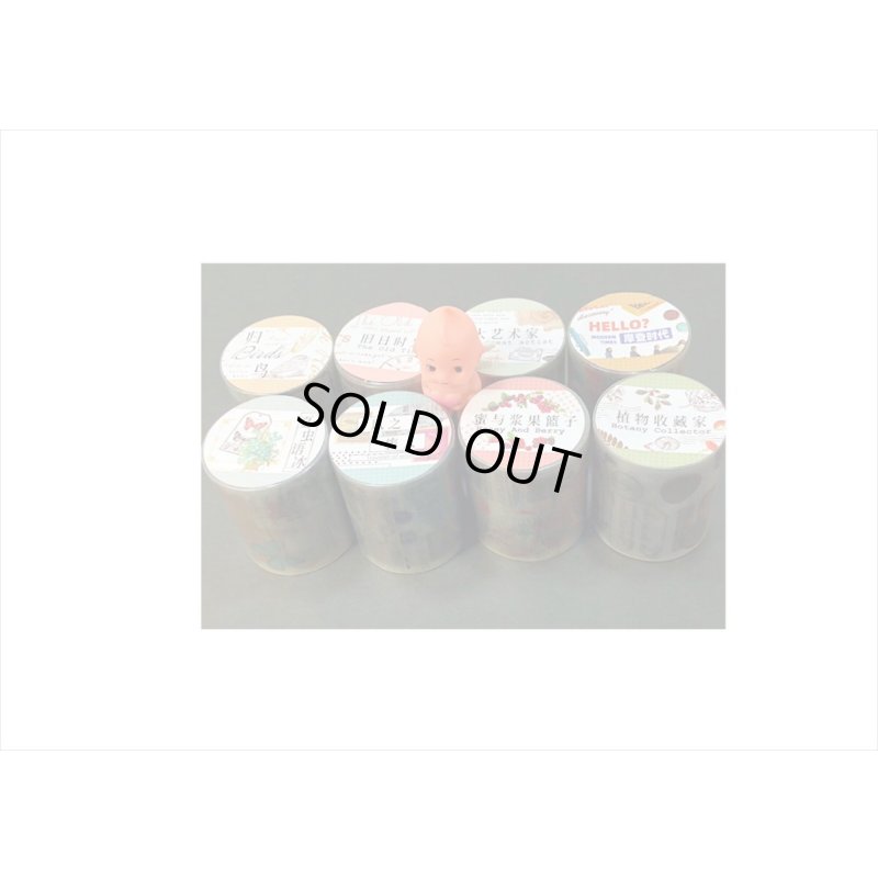 画像12: 透明PETテープ♪モダン＊はく離式＊海外マステ　クリックポスト不可