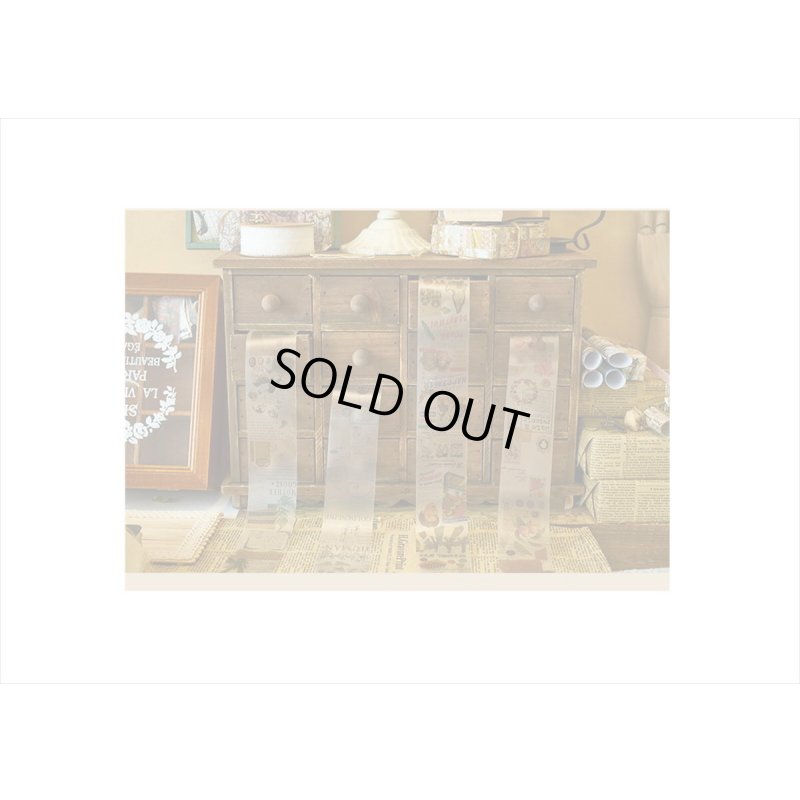 画像9: 透明PETテープ♪モダン＊はく離式＊海外マステ　クリックポスト不可