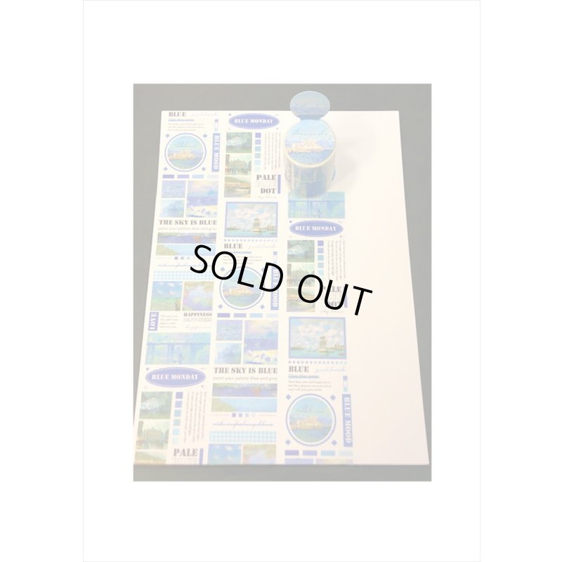 画像3: トレペがマステになった♪海辺の散歩＊はく離式＊海外マステ　クリックポスト不可