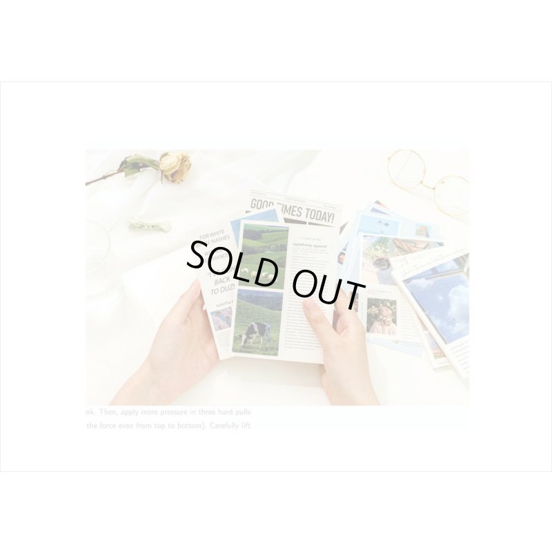 画像14: ペーパーセット＊小春＊メモ帳＊はがきサイズ＊50枚＊海外製