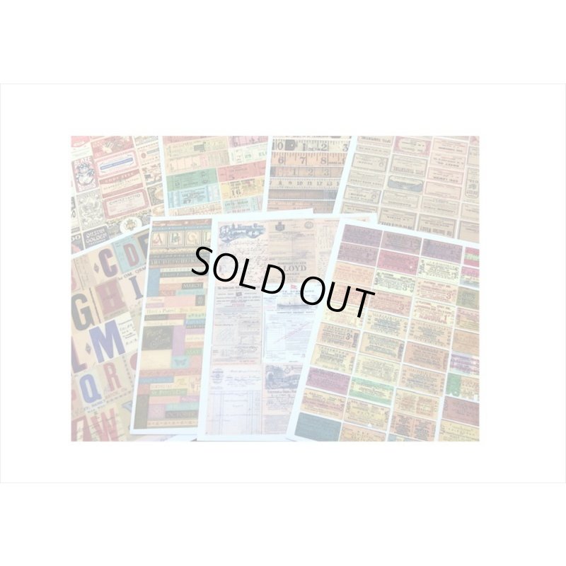 画像10: レトロな宝箱💓レトロコレクション＊＊和紙シール＊50シート❕❕海外製