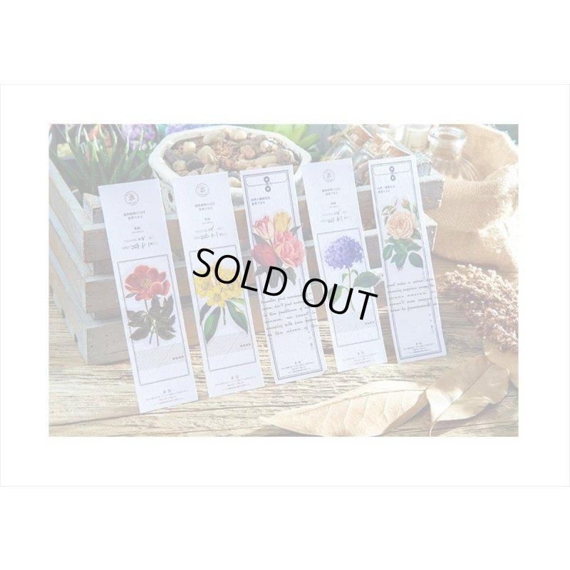 画像12: 防水＊植物いろいろ＊ホワイト・椿＊PETシール＊30枚＊海外製