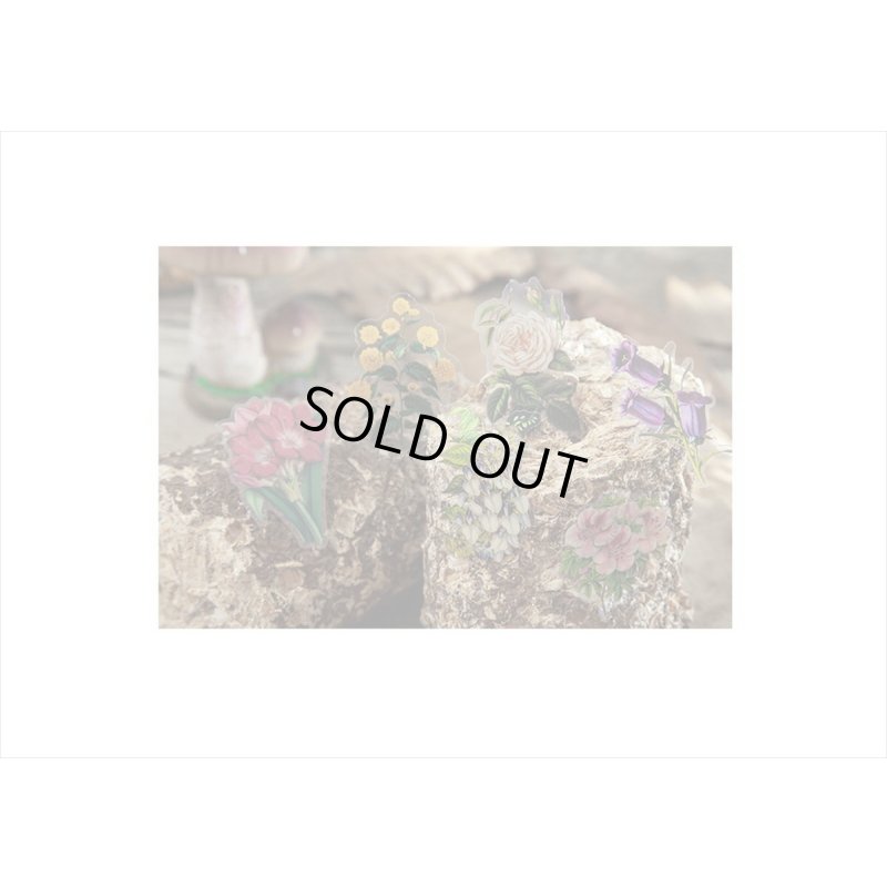 画像16: 防水＊植物いろいろ＊ホワイト・椿＊PETシール＊30枚＊海外製