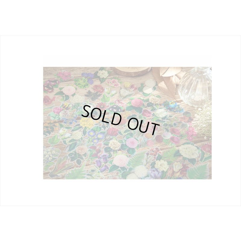 画像14: 防水＊植物いろいろ＊ホワイト・椿＊PETシール＊30枚＊海外製