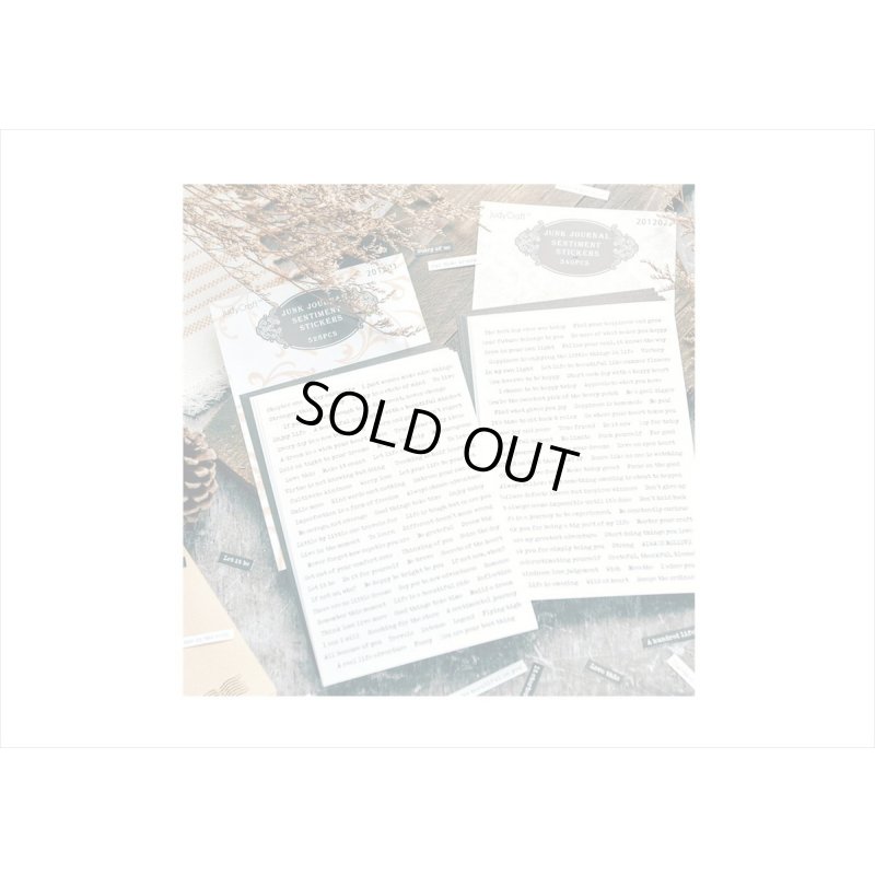 画像14: 英文だらけ♪黒と白＊8シート入り＊201＊海外製