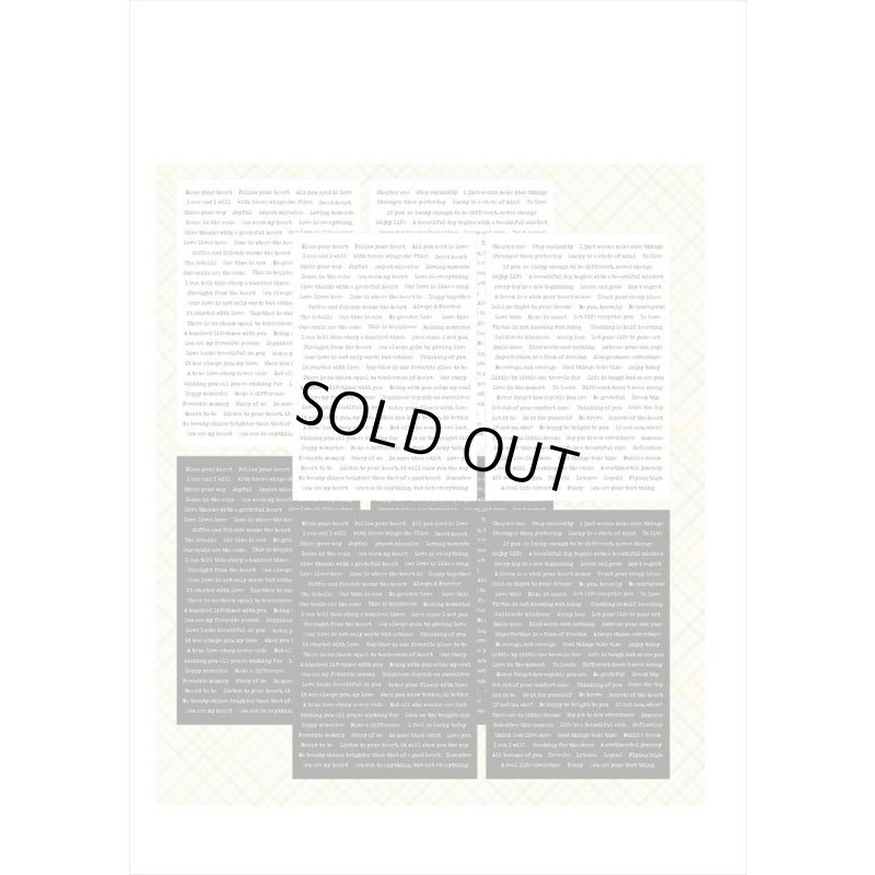 画像8: 英文だらけ♪黒と白＊8シート入り＊201＊海外製